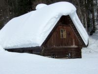 Extrem viel Schnee im Winter 2005/2006 © Nationalpark Kalkalpen / Archiv