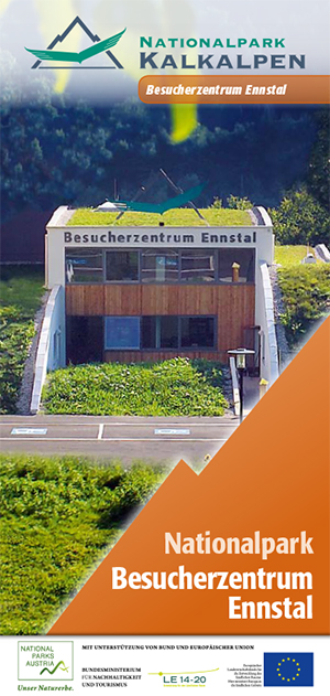Nationalpark Besucherzentrum Ennstal, Titel Infobroschüre 