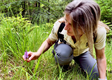 Nationalpark Rangerin Maria Laussamayer ist unsere Expertin für Botanik