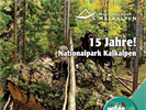 Titelseite Bericht 15 Jahre Nationalpark Kalkalpen