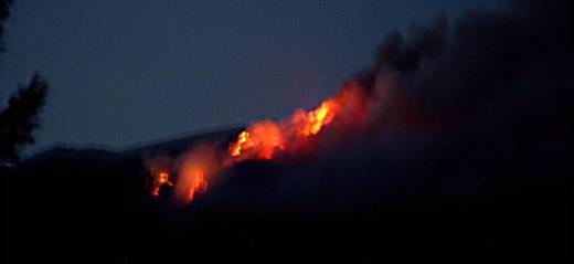 Brand im Sengesengebirge_August 2003 © Nationalpark Kalkalpen