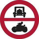 Fahrverbot für motorisierte Fahrzeuge