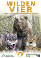 Titelseite DIE WILDEN VIER © Europaen Wilderness Society