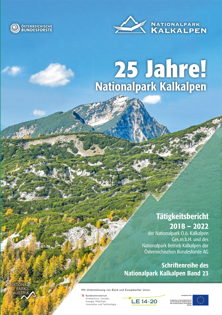 25 Jahre Nationalpark Kalkalpen - Tätigkeitsbericht 2018-2022